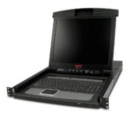 Apc 17" Rack Lcd Console With Integrated 8-port Analog Kvm Switch Ap5808