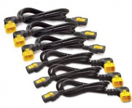 Apc Power Cord Kit (6 Ea) , Locking, C13 To C14 (90 Degree) , 1.8m Ap8706r-ww