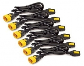 Apc Power Cord Kit (6 Ea), Locking, C13 To C14, 1.8m Ap8706s-ww