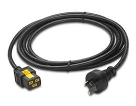 Apc Power Cord, Locking C19 To Australia Plug, 3.0m Ap8754