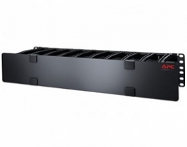 Apc 2u Horizontal Cable Manager, 6 Fingers Ar8603a