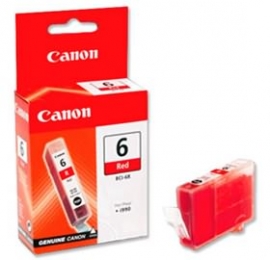 Canon Bci6r Individual Red Ink Tank Bci6r