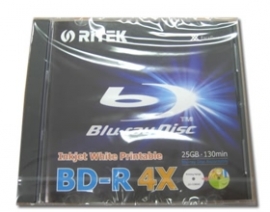 Ritek Blu-ray Bd-r 25gb 4x Bmdritblu-rec01