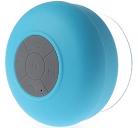 Ds Bluetooth Waterproof Shower Speaker With Built-in Lithium Battery Blue