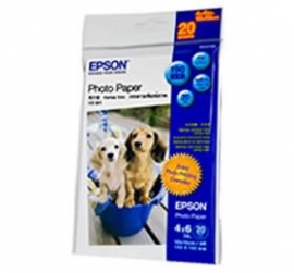 Epson S042186 Everyday Glossy Cast Paper (4"x6") 20 Sheets