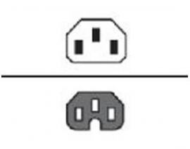 Cisco Recessed Receptical Ac Power Cord 27 Cab-c13-c14-jmpr=