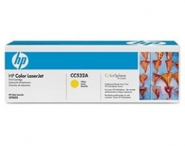 Hp Cc532a Toner Cartridge Yellow Cc532a