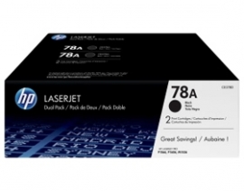 Hp Ce278ad 78a Black Toner Cartridge Dual Pack Ce278ad