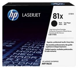 Hp Toner Cartridge 81x Black Cf281x