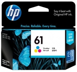 HP CH562WA HP 61 Tri-Color Inkjet Print Cartridge