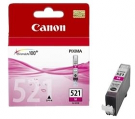 Canon Magenta Ink Cart For Ip4600 Cli521m Cli521m