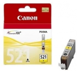Canon Yllw Ink Cart For Ip4600 Cli521y Cli521y