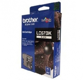 Brother Lc-67bkblack Ink Suits Dcp-385c Cob-lc67bk