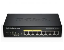 D-link Dgs-1008p 8-port 10/ 100/ 1000mbps Unmanaged Switch With Poe