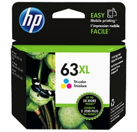 Hp F6u63aa Hp 63xl High Yield Tri-color Original Ink Cartridge