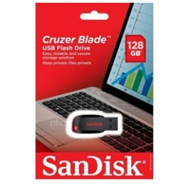 Sandisk Cruzer Blade Cz50 128gb Usb Flash Drive Fussan128gcz50