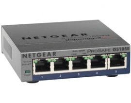 Netgear Gs105e-200aus Netgear Gs105e Prosafe Plus 5-port Gigabit Ethernet Switch
