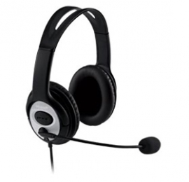 Microsoft Lifechat Lx-3000 Headset Windows Usb Noise Cancelling Mic Black (retail) Jug-00017