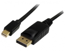 Startech 2m Mini Displayport To Displayport Adapter Cable - M/ M - 2m Dp To Mini Dp - 2m Displayport