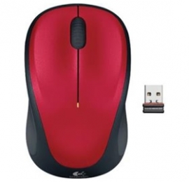 Logitech M235 Red Wless Mouse Red/ Comfort Grip/ 3yr Wty Milt-m235red