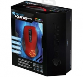 Roccat Kone Pure Color Edition Hellfire Red Core Performance Gaming Mouse