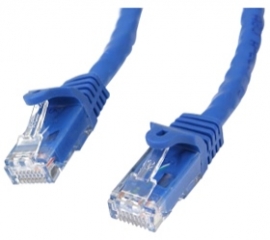Startech 3m Blue Gigabit Snagless Rj45 Utp Cat6 Patch Cable - 3 M Patch Cord - 3m Cat 6 Patch Cable
