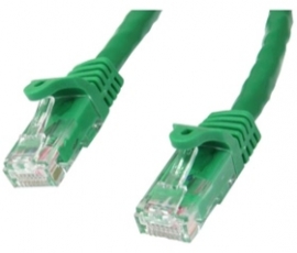 Startech 3m Green Gigabit Snagless Rj45 Utp Cat6 Patch Cable - 3 M Patch Cord - Ethernet Patch