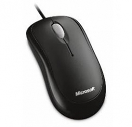 Microsoft Basic Optical Mouse Black Retail, Single Mims-bopmsblkr2
