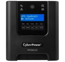 Cyberpower Pro Series 750va Tower Ups With Lcd - 3 Yrs Adv. Replacement