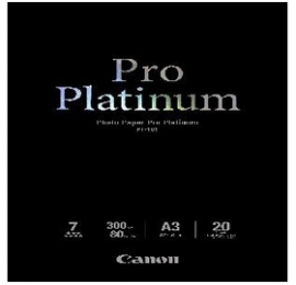 Canon Pt101a3+ 10 Sheets, A3+, 300gsm, Photo Paper Pro Platinum Pt101a3+