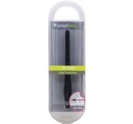 Simplism Grip Touch Pen Black For Iphone/ Ipad/ Tablet