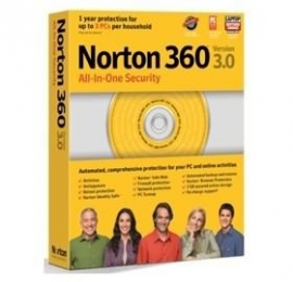 Norton 360 V3.0 3 Users Retail All-in-one Security Anti Virus, Anti Spyware, Firewall