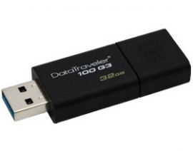 Kingston 32gb Dt100g3 Usb 3.0 Red Dt100g3/32gb