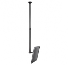 Atdec Th-1040-ctl Ceiling Mount Long Pole/ Tilt/ Black. Adjustable Rangle 900mm-1800mm From Ceiling