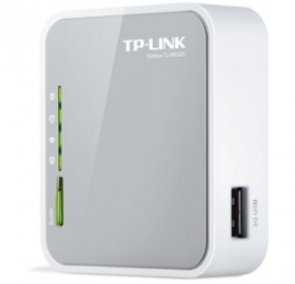 Tp-link Wireless-n Mini Router, 10/ 100, 150mbps, Usb, 3g, Usb Powered, 3yr Tl-mr3020