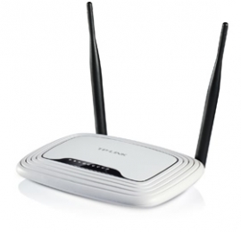 Tp-link Wireless-n Router, 10/ 100(4), 300mbps, Ant(2), 3yr Tl-wr841n