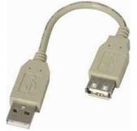 Startech 6in Usb 2.0 Extension Adapter Cable A To A - M/ F - 6 Inch Usb A To A Extension Cable
