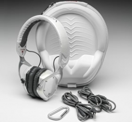 V-moda Crossfade M-80 Vocal On-ear Noise-isolating Metal Headphone White Silver