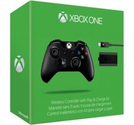 Microsoft Xbox One Wireless Controller With Play & Charge Kit