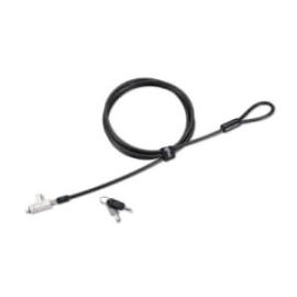 Kensington Slim N17 2.0 Keyed Laptop Lock For Wedge-Shaped Slots & Dell Notebooks - Standard Keyed K60500WW