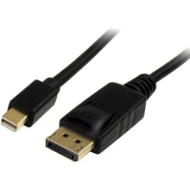 StarTech.com 3m (10ft) Mini DisplayPort To DisplayPort 1.2 Cable, 4K X 2K MDP To DisplayPort Adapter Cable, Mini DP To DP Cable 10ft (3m) Mini DisplayPort To DisplayPort 1.2 Cable, 4K X 2K MDP To DisplayPort Adapter Cable, Mini DP To DP Cable - Cable For
