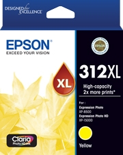 312XL Yellow Ink Claria Photo Hd, Xp-8500, Xp-15000 C13T183492