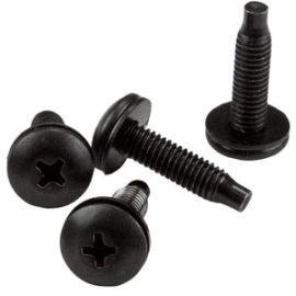 StarTech.com Server Rack Screws - 10-32 Screws - Rack Mount Screws - Network Rack Screws - 50 Pack - Rack Screw - 10 - 19.05 Mm - 50 / Pack CABSCRWS1032