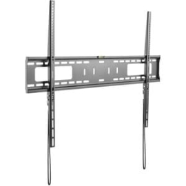 StarTech.com Flat Screen Tv Wall Mount - Fixed - For 60" To 100" Vesa Mount TVs - Steel - Heavy Duty Tv Wall Mount - Low-Profile Design - Fits Curved TVs - 1 Display(s) Supported - 152.4 Cm To 254 Cm (100") Screen Support - 75 Kg Load Capacity - 400 X 30