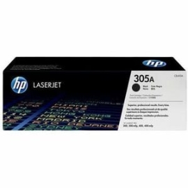 HP 305A Black Original LaserJet Toner Cartridge CE410A