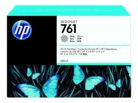 HP 761 400-Ml Gray Designjet Ink Cartridge CM995A - T7100/T7200 CM995A