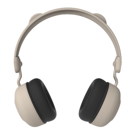 Kreafunk Kids Buzz Junior Bluetooth Headphones - Ivory Sand KFKLK09