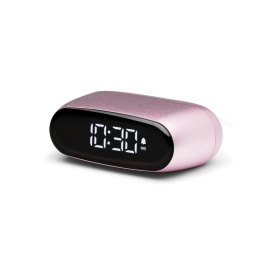 Lexon Minut Mini Alarm Clock - Pink LD-LR154LP