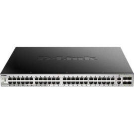 D-Link Dgs-3130 Dgs-3130-54Ps 50 Ports Manageable Ethernet Switch - Gigabit Ethernet - 1000Base-T - 3 Layer Supported - Modular - Optical Fiber, Twisted Pair DGS-3130-54PS