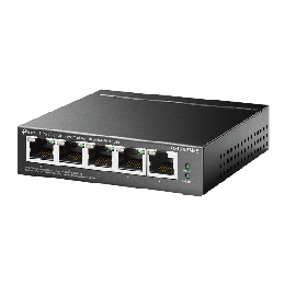 Tp-Link 5-Port Easy Smart Gigabit Switch, POE+(4), 120W, Metal Case, 5YR TL-SG105MPE